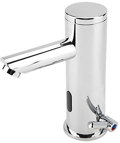 Fdit Sensore a Infrarossi Rubinetto Automatico Touch- Rubinetto Automatico, Sensore a Infrarossi Caldo Vasca Calda Freddo per Bagno