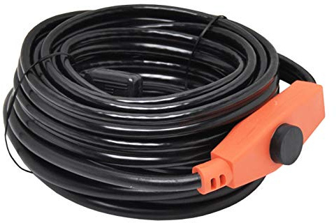 Frostschutz Heizkabel mit eingebautem Thermostat| 230V Anschluss | Wasserleitungen frostfrei
