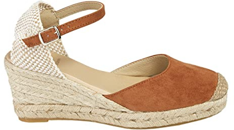 Alpargatas Cuña Cómoda Mujer Hechas en España - Sandalias Yute Natural