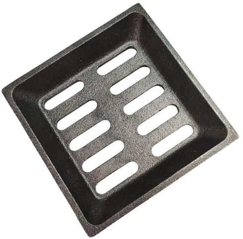 Grille à cendres pour poêles à cheminée Bavaria de Justus - fonte - dimensions d'encastrement parfaitement adaptées
