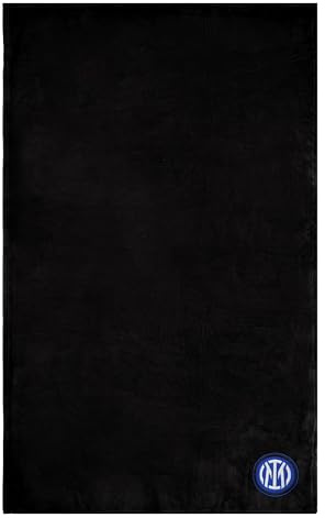Plaid, Inter, Prodotto Ufficiale, 100x150cm(Taglia unica), Nero
