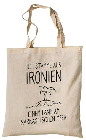 tradercat Jutebeutel bedruckt vintage, Lustiger Spruch, Stoffbeutel bedruckt zum einkaufen jutebeutel aesthetic als modisches Accessoire jutebeutel spruch, 100% Baumwolle (Ironien)