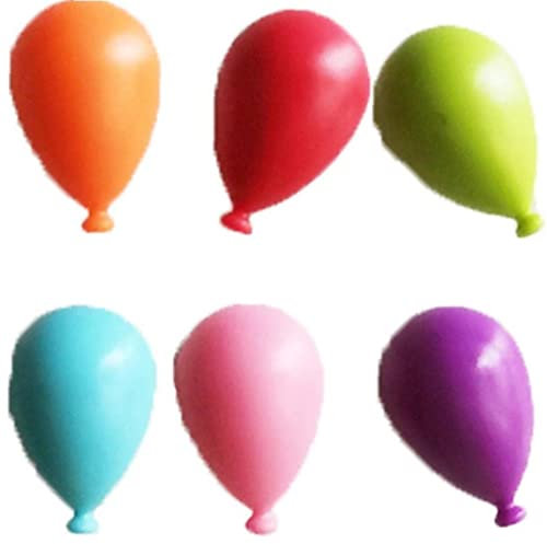 Haowul Balloon Fridge Magnets 6pcs/set Magnetic Refrigerator Mail Holder Clip for Whiteboard Office Gadget Messages Letter Picture