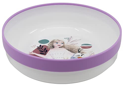 Stor Frozen - Ciotola per bambini riutilizzabile bicolore con fondo antiscivolo