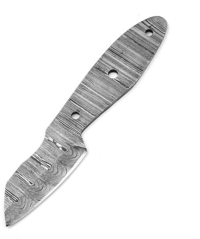 Lame damassée, lame blanche en acier Damas forgée à la main 4193