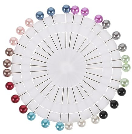 EXCEART 30stücke Metall Perle Hijab Nadel Schal Sicherheitsnadeln Für Frauen Und Damen