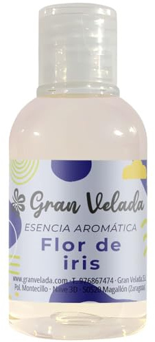 Irisblomma aromatisk essens, söt och sensuell blommig doft för parfymer, tvålar, ljus, luftfräschare | perfekt för geler, schampon, krämer, koncentrerade kosmetiska ingredienser | 250 ml