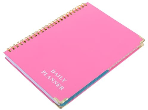 Tofficu Spiralnotizbuch Für Die Tägliche Planung Notizbuch Im A5-format Glatte Schreiblinien Für Schüler Lehrer Und Büroangestellte