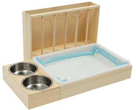 Food Dispenser – Multifunctional Feed Accessories for Animals, Hamster Feeder Feeder Food Dispenser – for Chinchilla Hen Ferret Hedgehog Cage Indoor