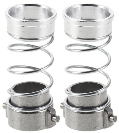 Kit Riparazione Accessorio per Trapano Unghie 2 Pezzi Ferro Argento | Molla e Cappuccio di Sollevamento, Manutenzione Semplice, Precisione Migliorata per Manicure e Pedicure
