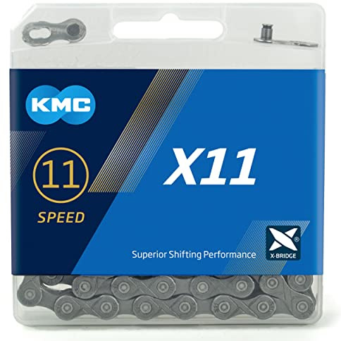 Cadena KMC X11 1/2x11/128 118ESLAB.5.65mm 11V Gris