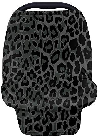 Babies Stillschal für unterwegs für Stillen, Fansu Autositzbezug Stilltuch Still Schal - Ultra-weich und atmungsaktiv - Mehrzweckdesign Ideal für Geschenke und Reisen (Leopard)