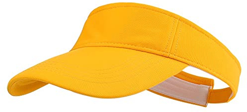MK MATT KEELY Solskärm hatt sport justerbar baseballkeps med utomhus UV-skydd för kvinnor män, gUL, one size