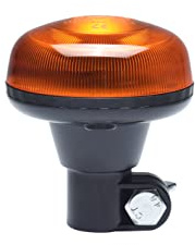 Berger & Schröter LED Mini Rundumkennleuchte (Festsockel 12/24V), Orange