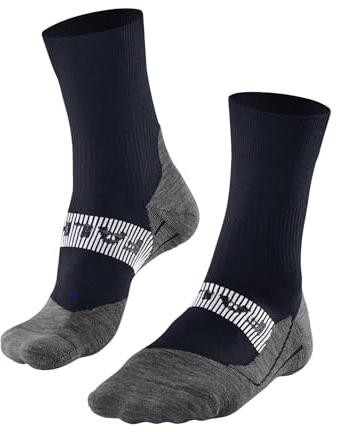 FALKE herr Löparstrumpor RU4 Endurance Cool M So funktionellt garn antiblåsning 1 par, Blå Space Blue 6116, 42-43