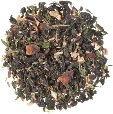 TEA SHOP - Té Oolong (azul) Spicy Strawberry 250g - 125 Tazas - Formato a Granel - En Hojas - Con Toque de Fresa - Detox y Digestivo