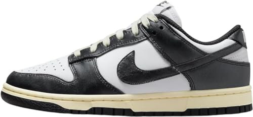 Nike Scarpe da Basket da Donna W Dunk Low, Bianco Nero Latte di Cocco, 38.5 EU