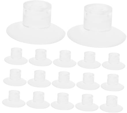 WOONEKY Aquarium Cups Automatischer Fischfutterspender Für Aquarium Fischschüssel Cups Tank Cup Holder Crystal Shrimp Feeder