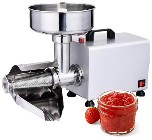 Mcamgiczin Robot Culinaire Commercial, Machine à Tamiser Les Tomates éLectrique, Passoire Et Machine à Sauce, Moulin à Aliments De Qualité Commerciale pour La Maison