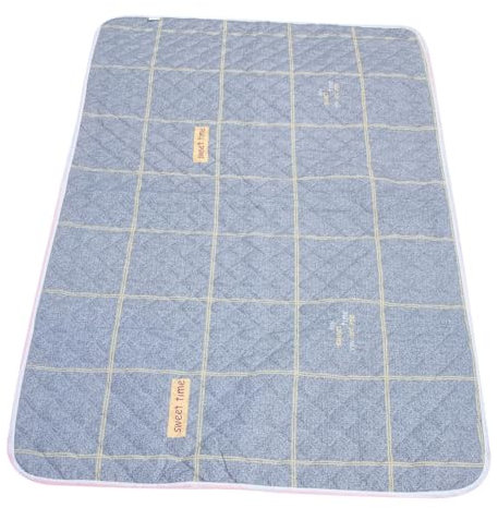 BESTYASH Alèse Imperméable Pour Lit 70x90 Cm, Matelas De Lit Ouate, Réutilisable Et Lavable, Protection Absorbante Anti-fuites Pour Personnes Âgées, Patients Et Usage Périodique
