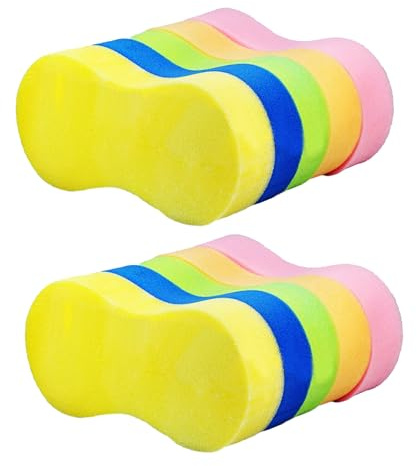 Flaconi 10PCS Grosse Eponge Voiture Lavage Extérieur,éponges de Voiture pour Le Lavage, Super Absorbantes,Extra Larges pour Nettoyage de Voiture,Convient pour Laver Les Voitures,Camions,Vélos