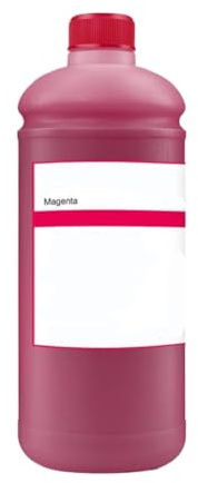 Tinta textil DTF de 1000ML para impresión DTF, Compatible con película de directa, película de transferencia de calor para mascotas, película de transferencia de polvo termofusible(1PC Magenta)