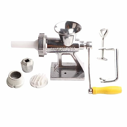 Tritacarne manuale a manovella tritacarne da macinatrice per carne verdure caffè salsiccia casa ristorante uso materiale metallico 14,8 cm altezza 788 g peso