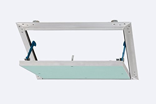 Revisionstür | Revisionsklappe | Decken- und Wandmontage | AluNova | mit GKBI-Einlage 2 x 12,5 mm | feuchtraumgeeignet (300x300)