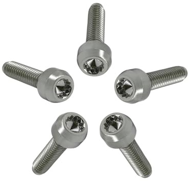 M7 x 1 x 24,5 Titane Boulons Titanium Split Jante M7 Boulons 10 pcs M7x1x24.5MM