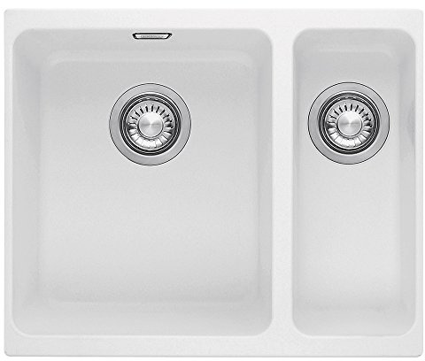 Franke KBG 160 125.0158.599 KUBUS - Fregadero de cocina, color blanco