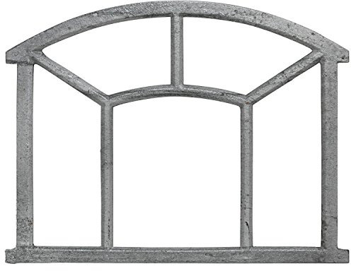 Fenster grau Stallfenster Eisenfenster Scheunenfenster Eisen 58cm Antik-Stil (m)