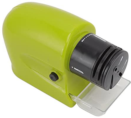 Afilador de Cuchillos Eléctrico Afilador de Cuchillos Eléctrico Máquina Herramienta para Amoladora de Cocina Doméstica Muela Abrasiva de bajo Ruido Herramienta de Afilado de Etapa