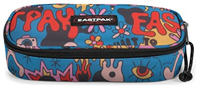 EASTPAK Astuccio Modello Oval Colore Doodle Blue