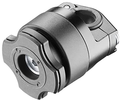 INTERPHONE QUIKLOX - Supporto Porta Cellulare Specchietto o Traversino Moto in ABS, Supporto per Smartphone, Porta Telefono Moto, Universale, Sistema Modulare QUIKLOX, Aggancio Sgancio Rapido