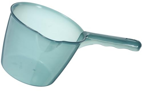Ciieeo Plastic Water Scoop 9.44 Inch Kitchen Ladle Multipurpose Water Ladle for Soup Serving Bathing Gardening and Household Use