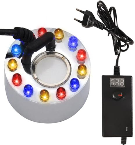 Joycabin Nebulizzatore ad ultrasuoni, mini macchina della nebbia con dimensione regolabile