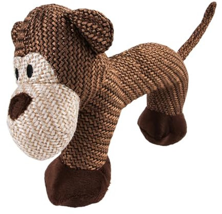 Quietschendes Hundespielzeug | Stofftiere mit Quietscher Hundespielzeug - Super weiches Hunde Zahnreinigungsspielzeug, unzerstörbares Plüsch-Hundespielzeug für kleine, mittelgroße und große Hunde