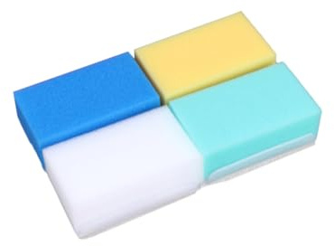 VICASKY 3 Pièces Éponge de Bain Sensible Éponge de Massage pour Hygiène Couleur Aléatoire Couleur Aléatoire