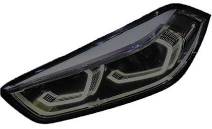 WRHOME Auto Scheinwerfer Schutzfolie Für BMW F40 F22 F23 F44 F30 F31 G20 G21 F34 2013-Present,Anti-Kratz Transparente Schutzfolie rauchschwarz Schutzfolie TPU Aufkleber Auto Zubehör,Blackened