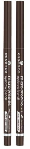 Essence - Crayon Sourcils Micro Precise Waterproof - 03 Dark Brown (Lot de 2)
