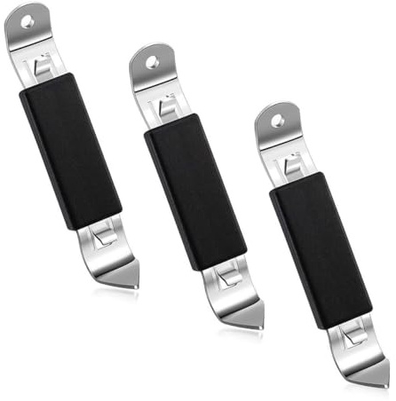 Mipcase 3 pezzi Apribottiglie Magnetico Multiuso con Design Ergonomico e Calamita da Frigorifero Apri Bottiglie e Lattine Pratico per Casa Bar e Campeggio