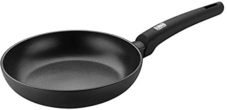 BRA A121124 Silver- Sartén 24 cm aluminio forjado antiadherente apta para todo tipo de cocinas, incluso inducción