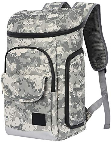 Kühlrucksack Kühltasche Groß Kühlrucksäcke Kühl Rucksack Cooler Rucksack Herren Teenager Kühler Rucksack Jugendliche Großer Kühlrucksack Strand Picknick Picknickrucksack Für Camping BBQ Wandern Grau