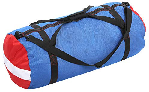 Alvinlite Tauchen Aufbewahrungstasche, Mesh Umhängetasche Handtasche Tauchausrüstung Tasche Rucksack Taucher Seesack(Blau)