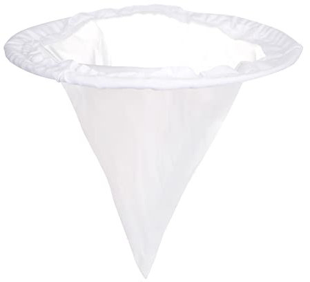 sourcing map 300 Mesh Paint Filter Bag 7 Dia Cone Shape Nylon Strainer for Filtering Paint, Gasoline, Fuel, Home Brewing