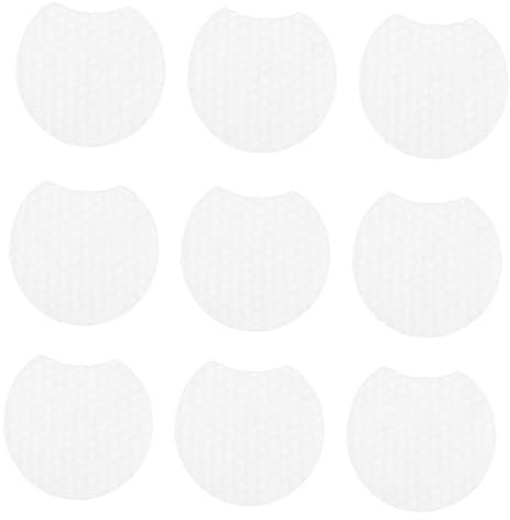 MERRYHAPY 900stücke Abschminkpads Aus Nichtgewebtem Dickem Material Halbrund Geformt Mit Perlenstruktur Für Gesichtsreinigung Und Make-up-entfernung Bei Frauen Und Mädchen Einweg-wattepads