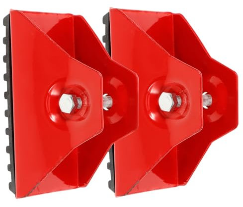 Tofficu 2Pcs Non-Slip Ladder Feet Pads Replacement Ladder Cushion Stabilizer for Home Use Sturdy Rubber Mat Accessories