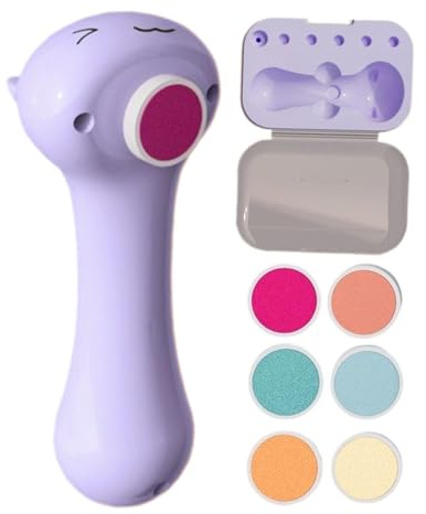 Cat Nail Grinder - 150mAh, Electric Bird Claw Cutter, 6 Replacement Heads | Reusable Puppy Nail Polishing Machine with Durable Design for Conure Cockatiel Parrot Parakeet Budgies Lovebird Macaw Do