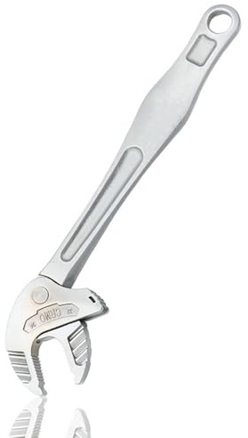 1 Chiave Regolabile E Chiave A Cricchetto, Artiglio Di Granchio Autoserrante 10-32 Mm, Chiave Di Regolazione Universale, Chiave A Sgancio Rapido for Impianti Idraulici, Gas E Automobili(16-19mm)