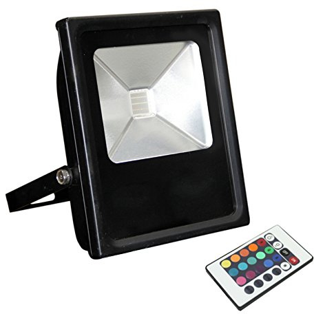 Silver Electronics 90130 Led Proyector Cob, Metal, Negro
